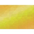 thumbnail image 1 of Ahgly Company Tapis Rectangulaire Lavable en Machine Intérieur Transitionnel Jaune Canari, 2 Pieds x 4 Pieds, 1 of 7