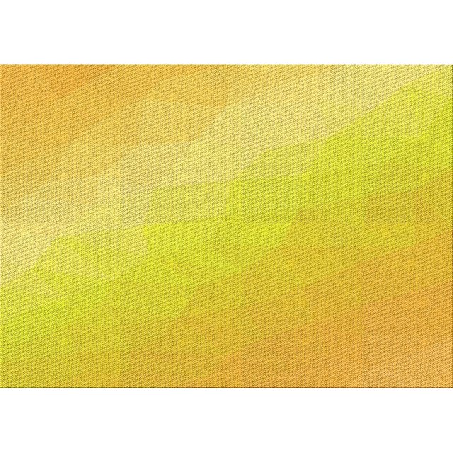 Ahgly Company Tapis Rectangulaire Lavable en Machine Intérieur Transitionnel Jaune Canari, 2 Pieds x 4 Pieds