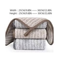 thumbnail image 1 of JilgTeok 1 Packs Reusable Cleaning Dishcloth Charcoal Dish Towel Kitchen Dish Cloth Non-Scratch Thickened Absorbent Cleaning and Hand Wiping Cloth for Wet and Dry, 1 of 5