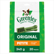 Greenies Original PETITE Oral Care Natural Dental Adult Dog Treats