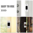 thumbnail image 3 of Miangastore Door Backplates Silver 4Pcs 2.24X0.67X0.04In Home Security, 3 of 9