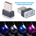 thumbnail image 2 of LEEYNEER Lampe Décorative d'Ambiance Nocturne Portable USB LED pour Intérieur de Voiture, 2 of 8