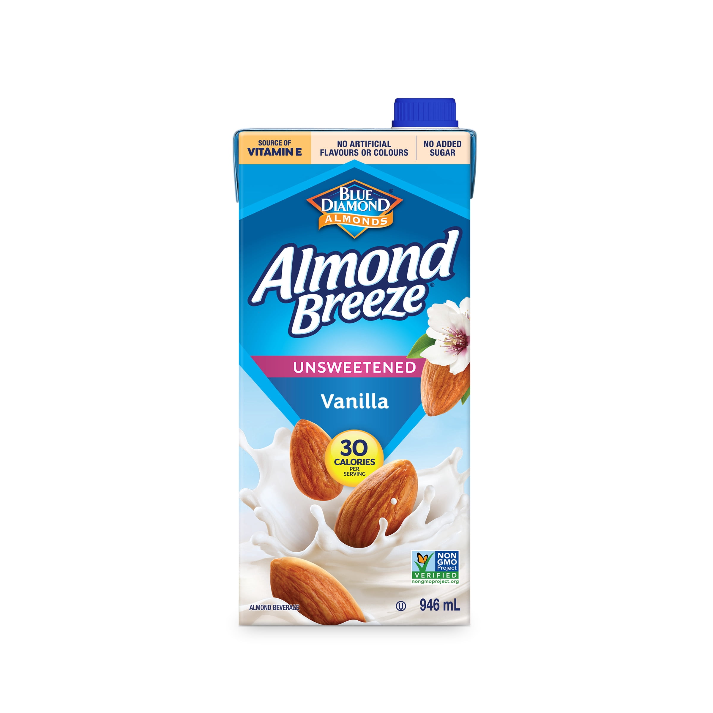 Blue Diamond Almond Breeze Boisson à la Vanille Non Sucrée
