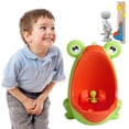 thumbnail image 2 of Kids Design Wall Mounted Urinal for Boys Bathroom Toilet, 2 of 8