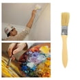 thumbnail image 2 of Professional Paint Brush Set - 1/1.5/2 Inch Wooden Handle Brushes For Wall Painting, Trim Work & Home Improvement Projects, 2 of 7