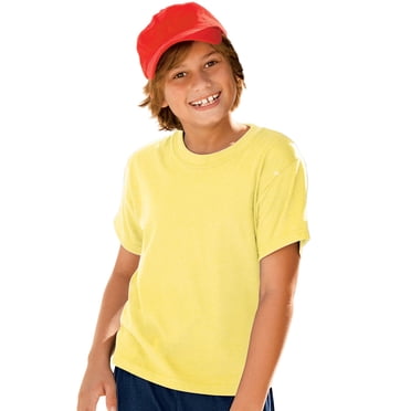 Hanes Garçon ComfortBlend EcoSmart Col Ras du Cou, m, Jaune