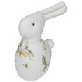 thumbnail image 3 of Northlight Plush Soft Floral Easter Rabbit Spring Decoration - 14", 3 of 6