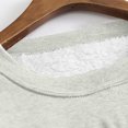 thumbnail image 4 of Hauts Femme Col Rond Poche Épaissie Peluche Chaude Manches Longues Hauts Blouse Femme en Liquidation, 4 of 5