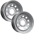 thumbnail image 2 of eCustomrim 2-Pack Trailer Rim Wheel 15X6 15" 6 Lug On 5.5" Center Silver Modular, 2 of 4