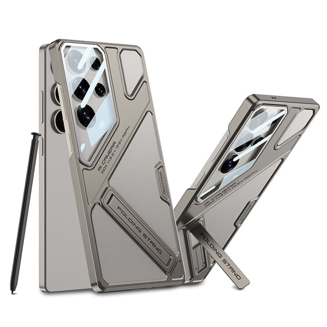 TYJKeJi Case with Kickstand Drop Resistant Shockproof Case For Samsung Galaxy S25 Ultra
