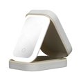 thumbnail image 1 of TopLLC Miroir de Maquillage Multifonction à DEL avec Lumière, Trois Couleurs, Pliable et Ajustable, Boîte à Bijoux Intégrée, Boîte de Rangement pour Cosmétiques en Liquidation, 1 of 7