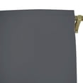 thumbnail image 2 of MAWCLOS Drapes UV Protection Short Curtain Panel Thick Solid Blackout Thermal Insulated Rod Pocket Tier Luxury 7#Silver-Gray W:42"xL:30", 2 of 8