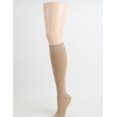 thumbnail image 1 of Legend MicroFiber Opaque, Knee High, 20-30mmHg Stockings (Small, Natural), 1 of 6