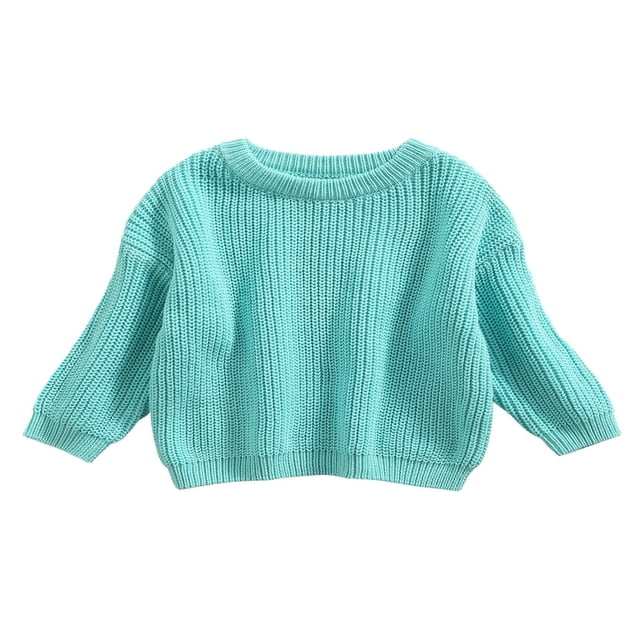 Les Garçons Tout-Petits Filles Tricot Pull Sweat Oversize Automne Hiver Pulls