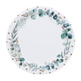 thumbnail image 1 of 7" greenery paper plates, 1 of 4
