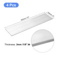 thumbnail image 2 of Unique Bargains Square Aluminum Flat Bar, 4 Pack 1/8' Thickness 4' Width 12' Length, 2 of 5