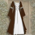 thumbnail image 2 of Babysbule Robe pour Femmes Liquidation Robe Vintage pour Femmes Longueur au Sol Gothique Cosplay, 2 of 6