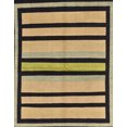 thumbnail image 1 of Ahgly Company Tapis d'Intérieur Lavables en Machine Rectangulaire Abstrait Brun Foncé, 8' x 10', 1 of 7