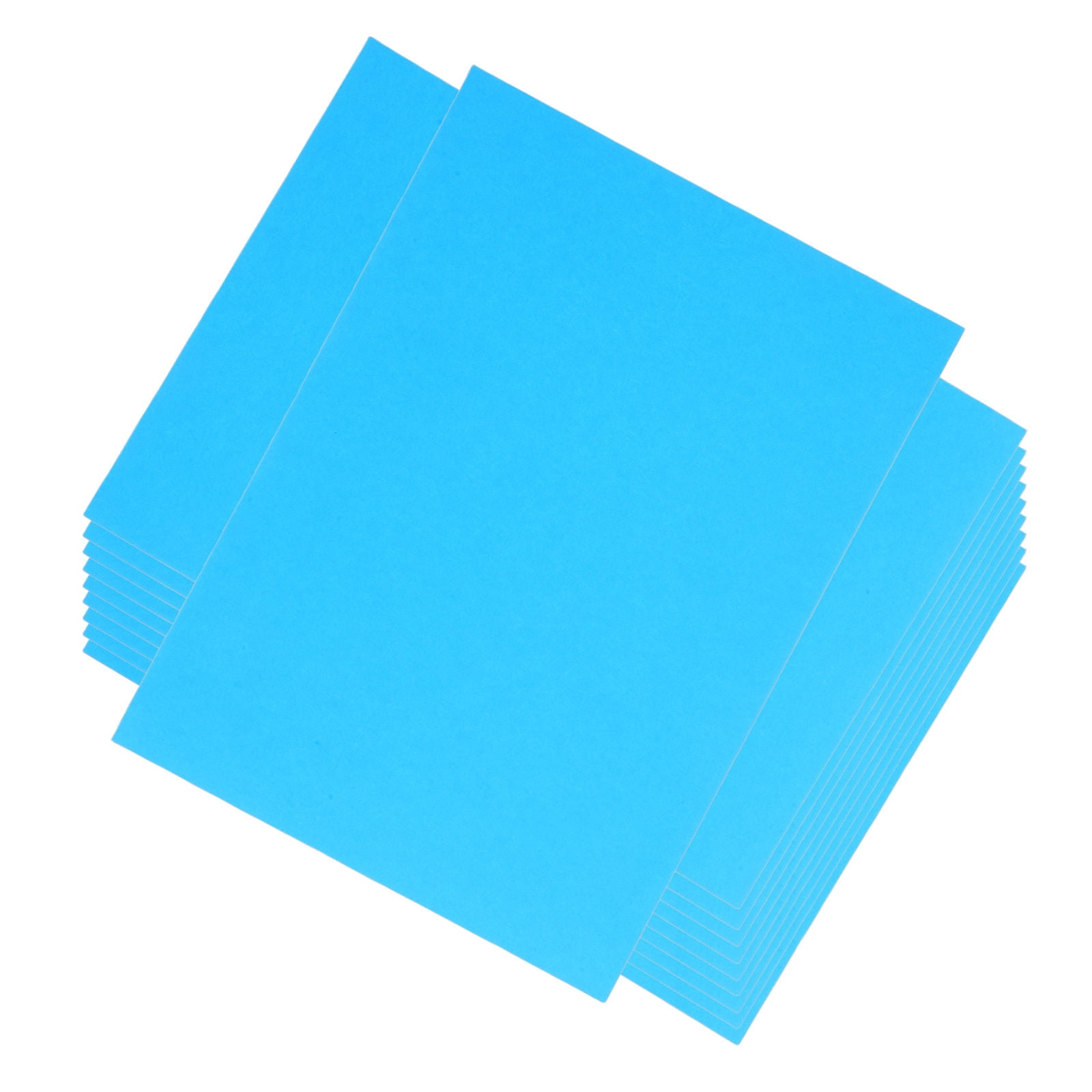 HONMEET 100Pcs Blue Office Copy Paper with Smooth Finish and Reliable Performance