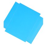 HONMEET 100Pcs Blue Office Copy Paper with Smooth Finish and Reliable Performance