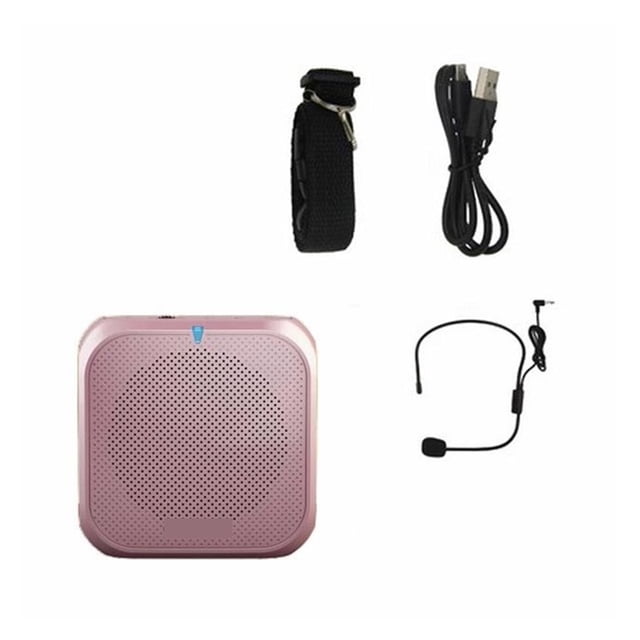Amplificateur Audio Sonore Voix Corne de Taureau Mégaphone Haut-Parleur pour Haut-Parleur Portable avec Microphone Filaire Enseignant,Qualité Sonore Claire