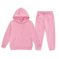 thumbnail image 4 of FhsagQ Outfits for Girls Children's Hoodie Set with Bow Print Girls Spring Outfits Size 8/9 Spring 12-13 Years, 4 of 4