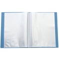 thumbnail image 3 of Biinggo Presentation Book with Plastic Sleeves, Navy Blue, 30-Pocket, 1 Pack, 3 of 4