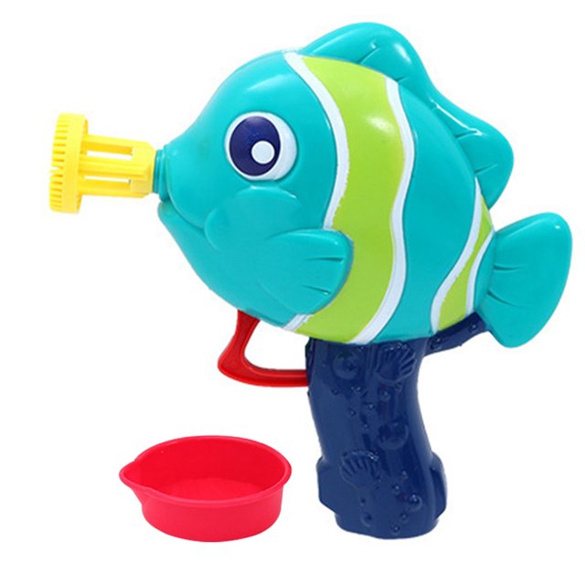 Bubble Blower Cartoon Shape Bubble Maker Bubble Toy with Bubble Tray