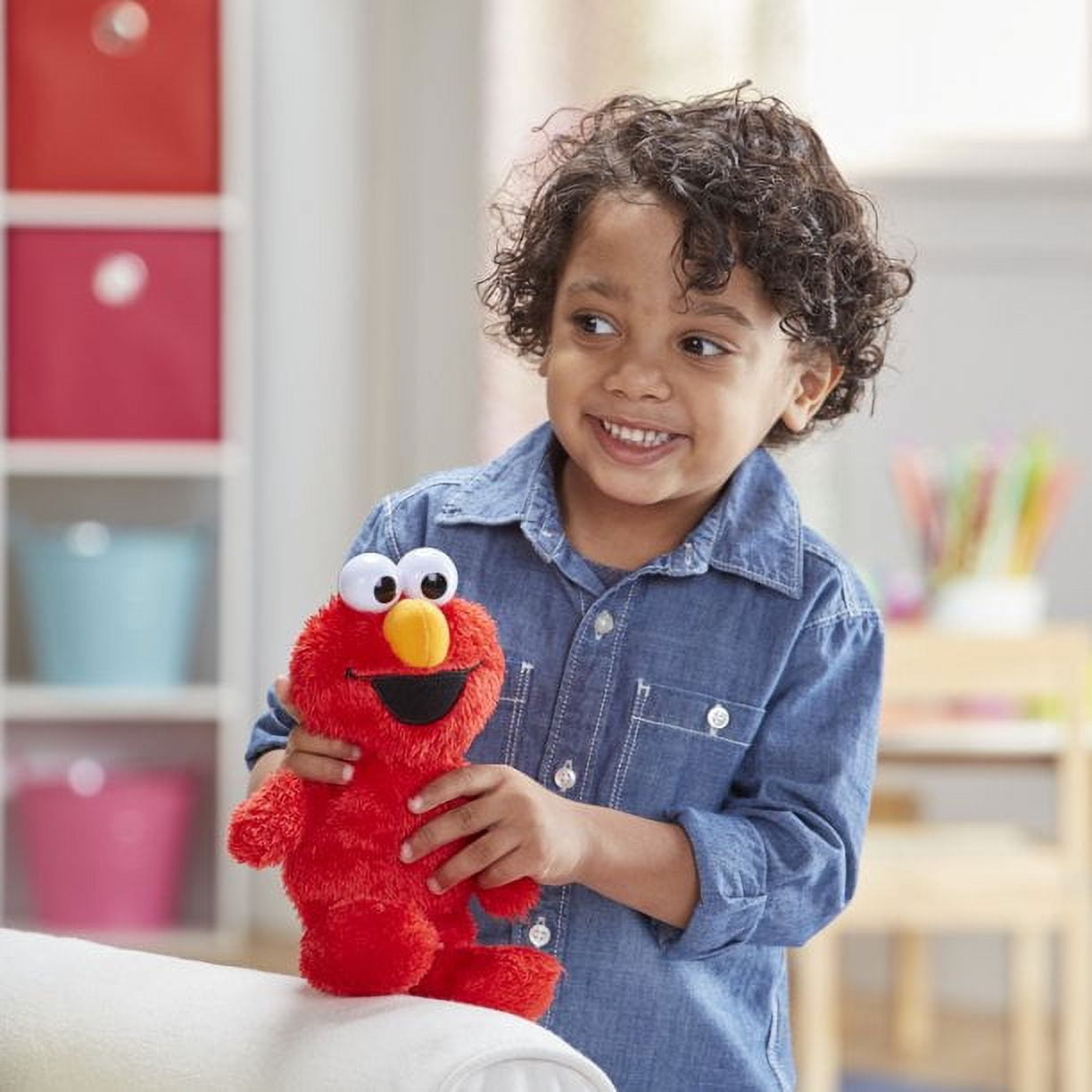 Little Laughs Tickle Me Elmo, 10 Inches, Ages 12 Months and Up