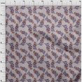 thumbnail image 4 of oneOone Rayon Wine Fabric Floral Sewing Craft Projects Fabric Prints By Yard 56 Inch Wide, 4 of 4
