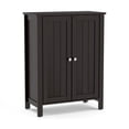 thumbnail image 1 of Patiojoy Armoire de Rangement de Salle de Bain Armoire de Rangement au Sol Organisateur Autoportant Brun, 1 of 6
