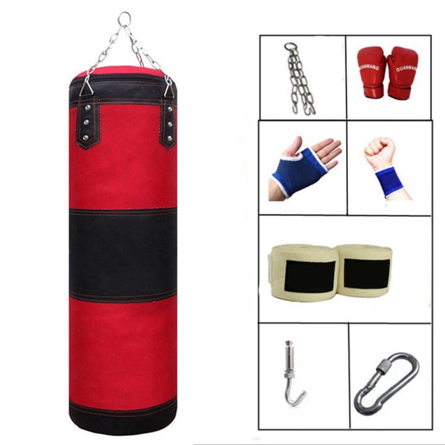 Bangcool Sac de Frappe Sac de Boxe en Toile Oxford Robuste Sac Lourd pour la Maison