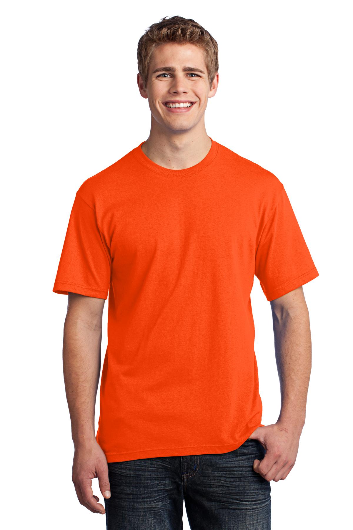 Port Company All-American Tee Safety Orange M.