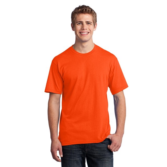 Port Company All-American Tee Safety Orange M.