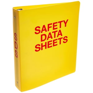 SDS Binder - 3 Inch Bilingual-English/Spanish (Formally MSDS Binder)