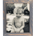 thumbnail image 3 of Rustic Wooden Poster Picture Frame 13x19 in | 33x48 cm - Natural Solid Eco Distressed Wood for Wall Mounting Photo Frame - Grey, 3 of 6