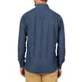 thumbnail image 3 of Wrangler Men's Long Sleeve Solid Twill Shirt, 3 of 3