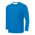 thumbnail image 1 of LOVZFMLL Men's Shirts, Solid Essential Crew Neck T-Shirts, Casual Everyday Versatile for Layering, Relaxed Fit Fall Clothes, 1 of 2