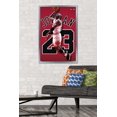 thumbnail image 3 of Michael Jordan - Jersey Wall Poster, 22.375" x 34" Framed, 3 of 4