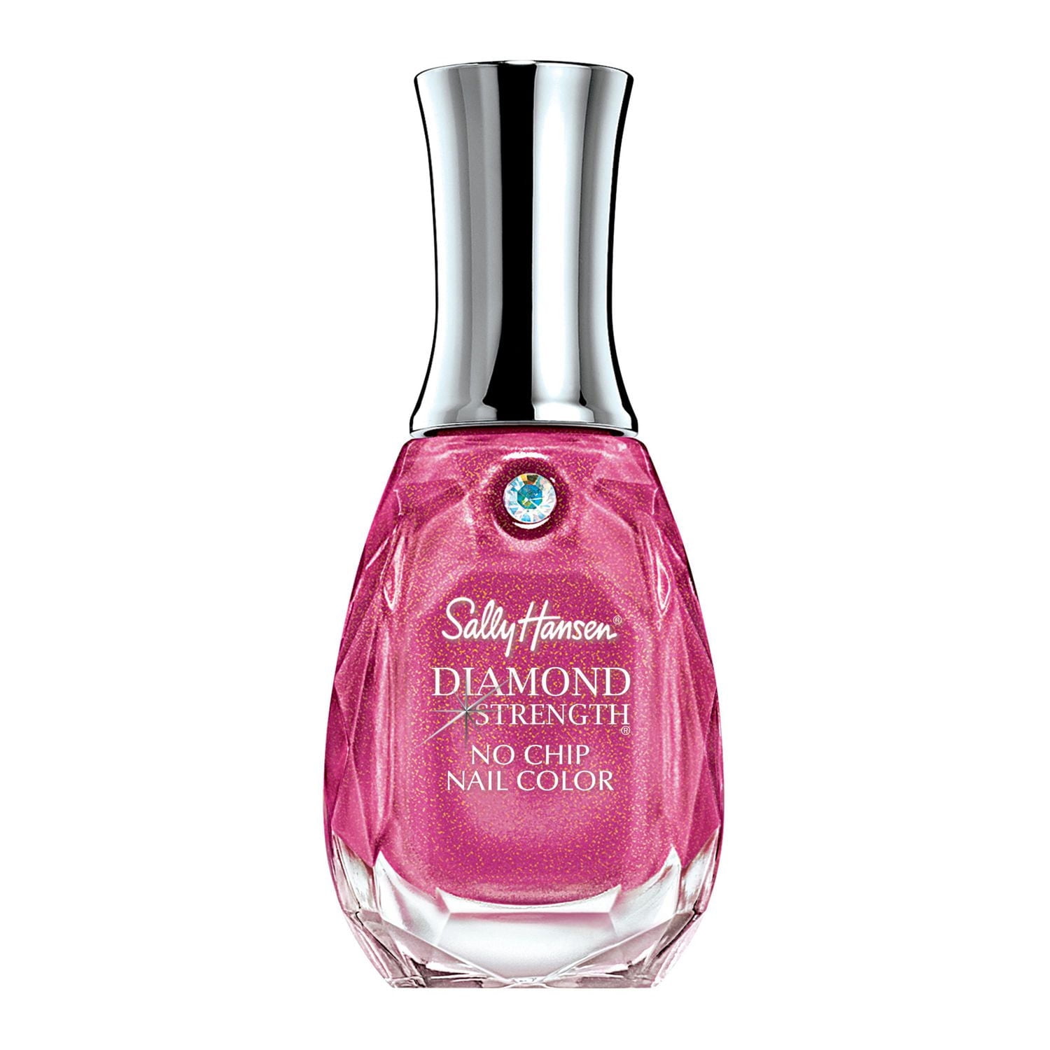 Sally Hansen Vernis à ongles Diamond Strength®, infusé de véritables microdiamants & platine, 10 jours de protection contre les cassures & fissures