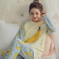 thumbnail image 2 of Pyjama Femme Tenue de Maison Ensemble de Vêtements de Nuit Pyjama D m, 2 of 6