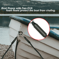 thumbnail image 2 of FLOODKING Double Hook Mooring Rope 3FT - Bungee Dock Line w/Bumper for Kayak, Boat, Jet Ski, Pontoon, 2 of 6