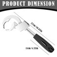 thumbnail image 3 of Ynlkorvg Robinets Flexiwrench Robinet de Plomberie Réglable Double Extrémité sous Robinet Outil pour Assemblage Serré Réparation Cuisine, 3 of 8