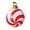 Red#1, variant on HCBY 24-Inch Giant Inflatable Christmas Ball, PVC Blow Up Ornament for Outdoor Yard, Lawn, and Porch Holiday Decor Gift idea (Red#1,23.62")