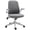 Grey, variant on Vinsetto Office Chair Fabric Desk Chair with Flip-up Arms Swivel Seat Grey