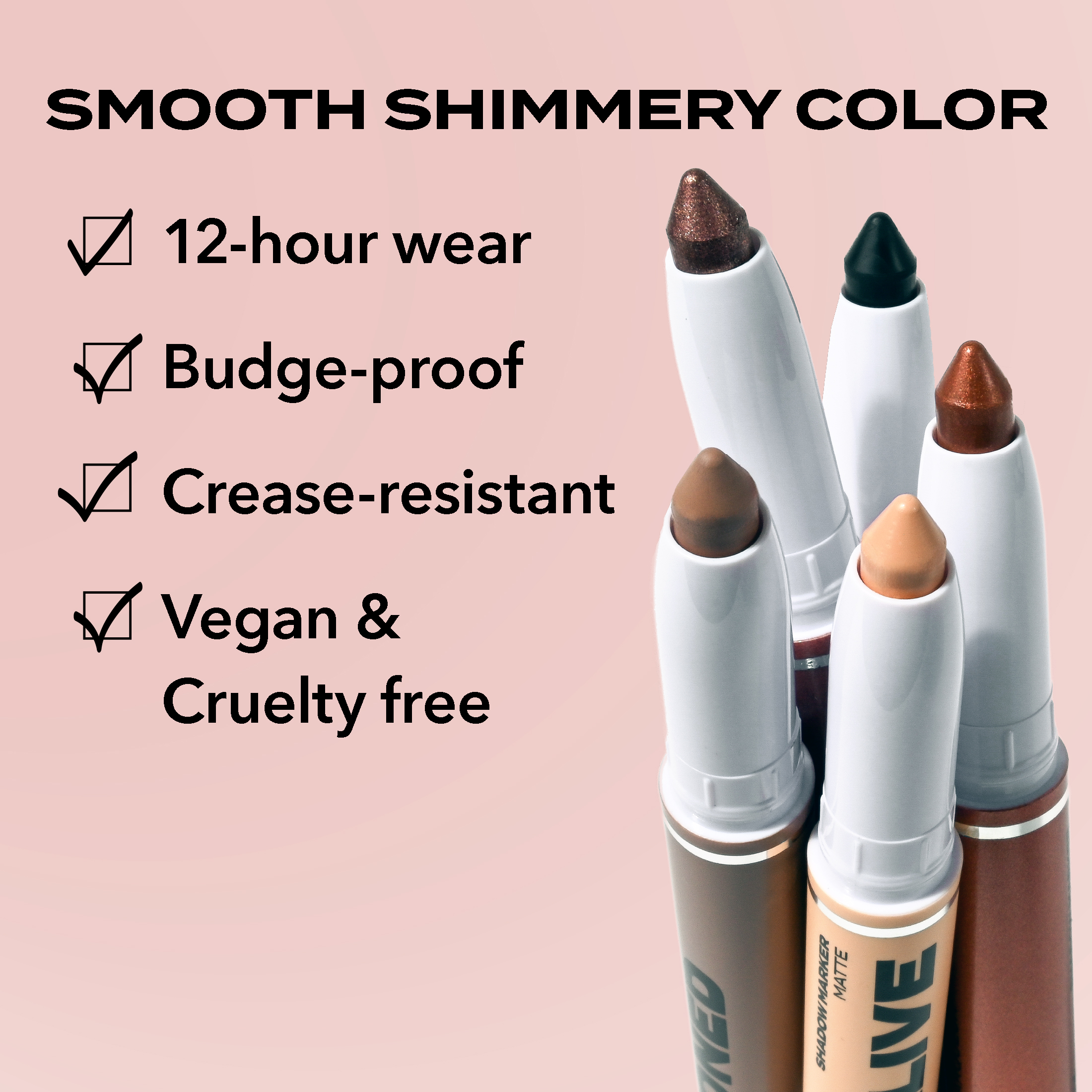 Hard Candy Eye Def Stick – Couleur crémeuse et mélangeable dans des finitions mates et chatoyantes