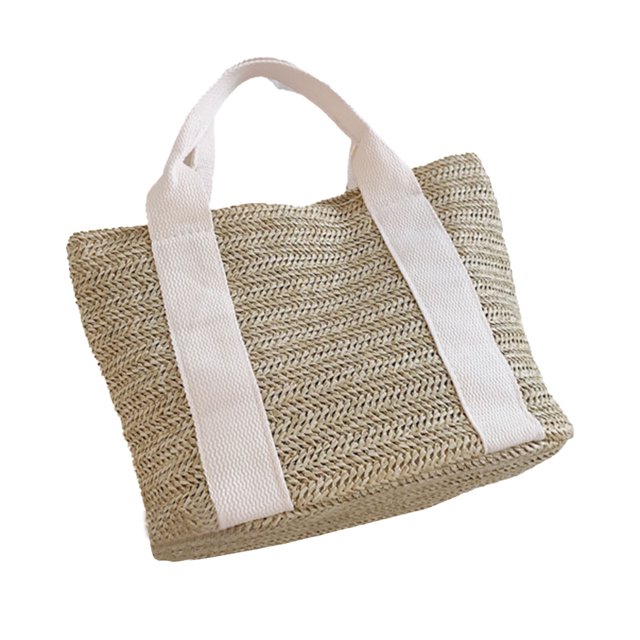 Sac Fourre-Tout de Plage en Toile Spacieux et Durable pour Sorties à la Plage et Cadeaux Multicolore