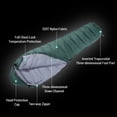 thumbnail image 4 of Sac de Couchage Momie Sac de Couchage d'Hiver pour la Randonnée et le Camping, 4 of 6