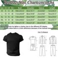 thumbnail image 4 of LUOGENLI T-shirts pour Homme pour Hommes Homme Printemps et Été Fête des Pères Décontracté Rétro Lettrage Impression Partielle T-Shirt Col Rond Manche Courte Haut T-shirts Amusants pour Hommes T-shirts Graphiques Fête de la Saint-Patrick Rouge m, 4 of 6