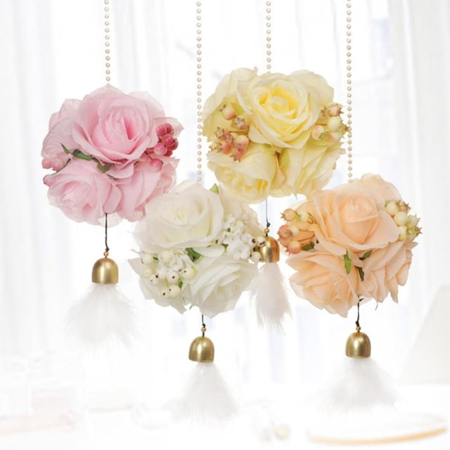 AMERTEER Pcs of 2 Fake Flower Ball Arrangement Bouquet Suitable for Our Store‘s Wedding Centerpiece Flower Rack for Parties Valentine‘s Day Home Décor
